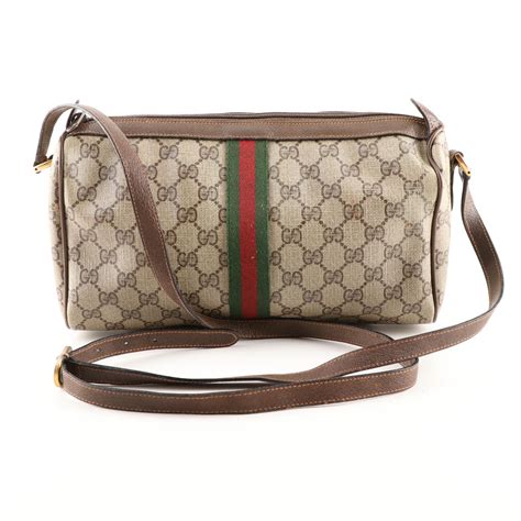 gucci canvas crossbody bags|gucci accessory collection crossbody.